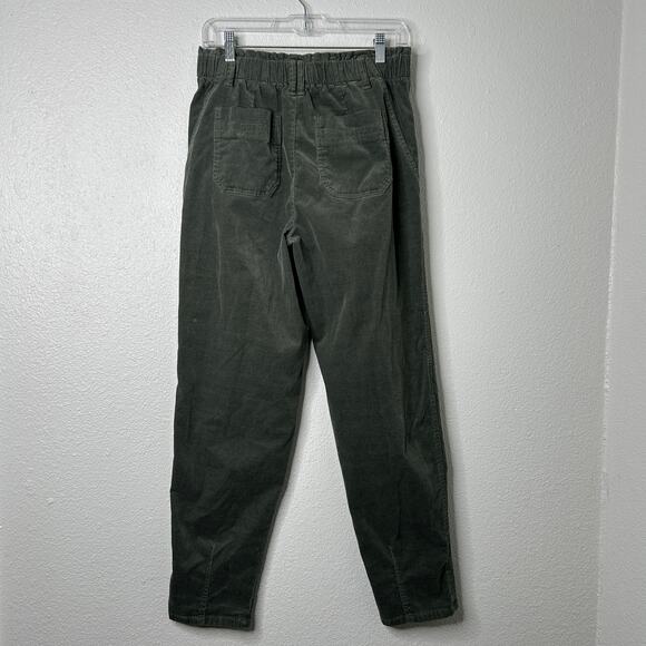 Democracy Ab Technology Corduroy Pants Green Size 6 High Rise Straight Leg - Picture 6 of 9